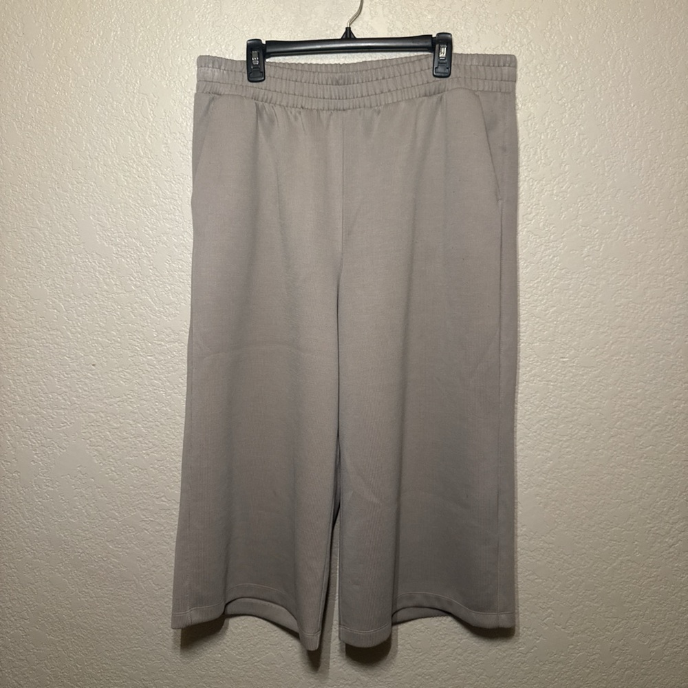 Danskin Taupe Wide Leg Pants